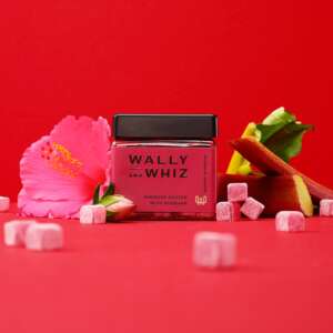 Hibiscus w. Rhubarb_Wally and Whiz_Love collection_Danish winegum 140g
