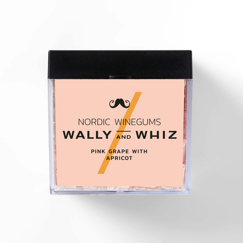 Wally and Whiz, Pink Grape with Apricot